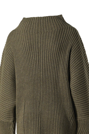 DRY BIG RIB KNIT