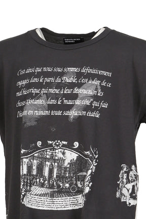 NAPOLEON T-SHIRT / FADED BLK