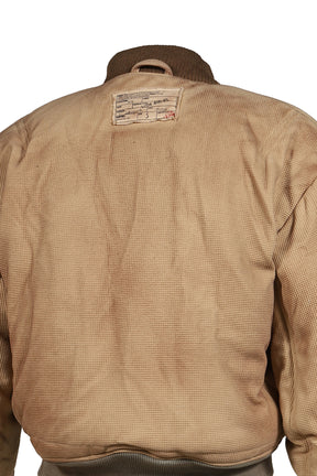 WAFFLE VINTAGE PATCH BOMBER / CHA