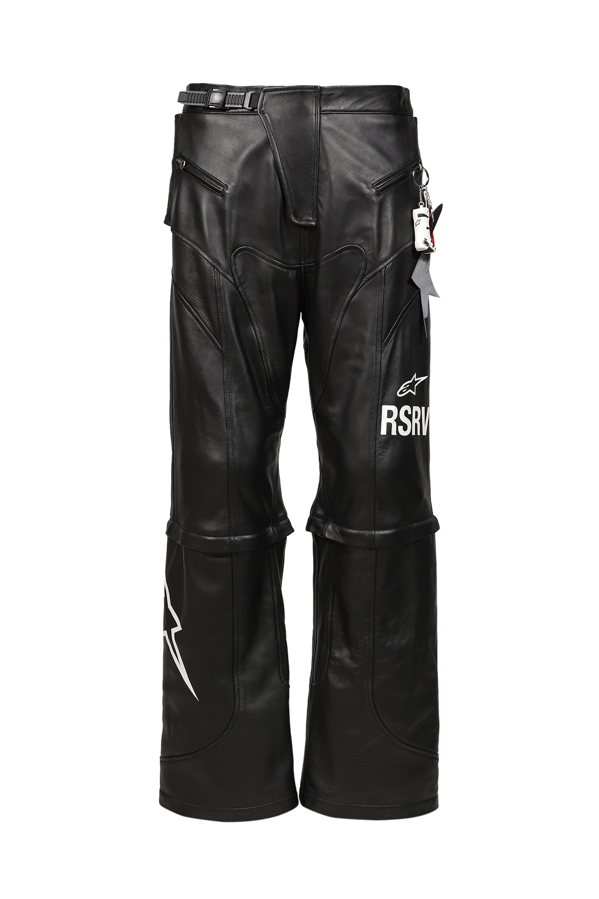 2.0 NEO BAT LEATHER PANTS / BLK