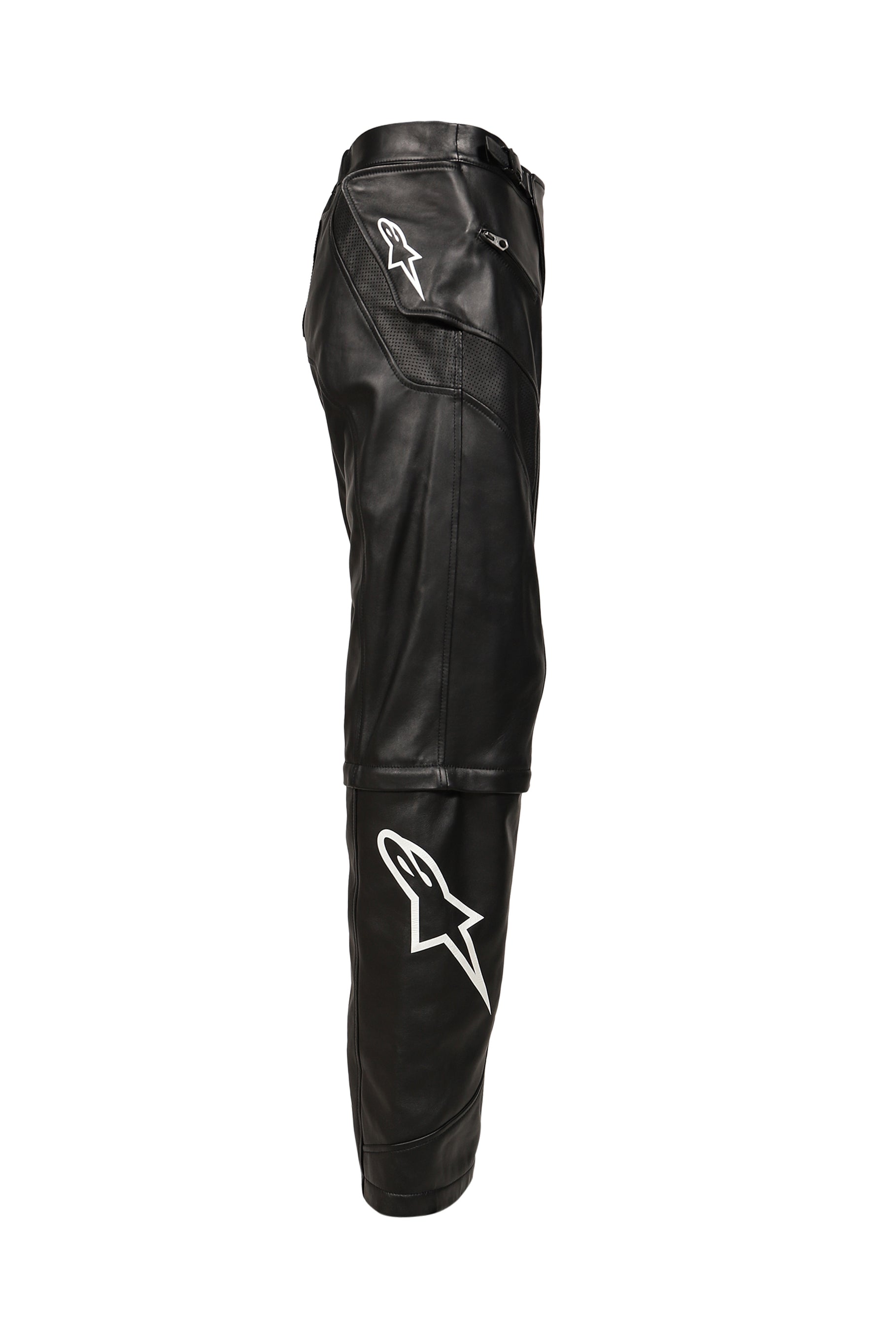 2.0 NEO BAT LEATHER PANTS / BLK