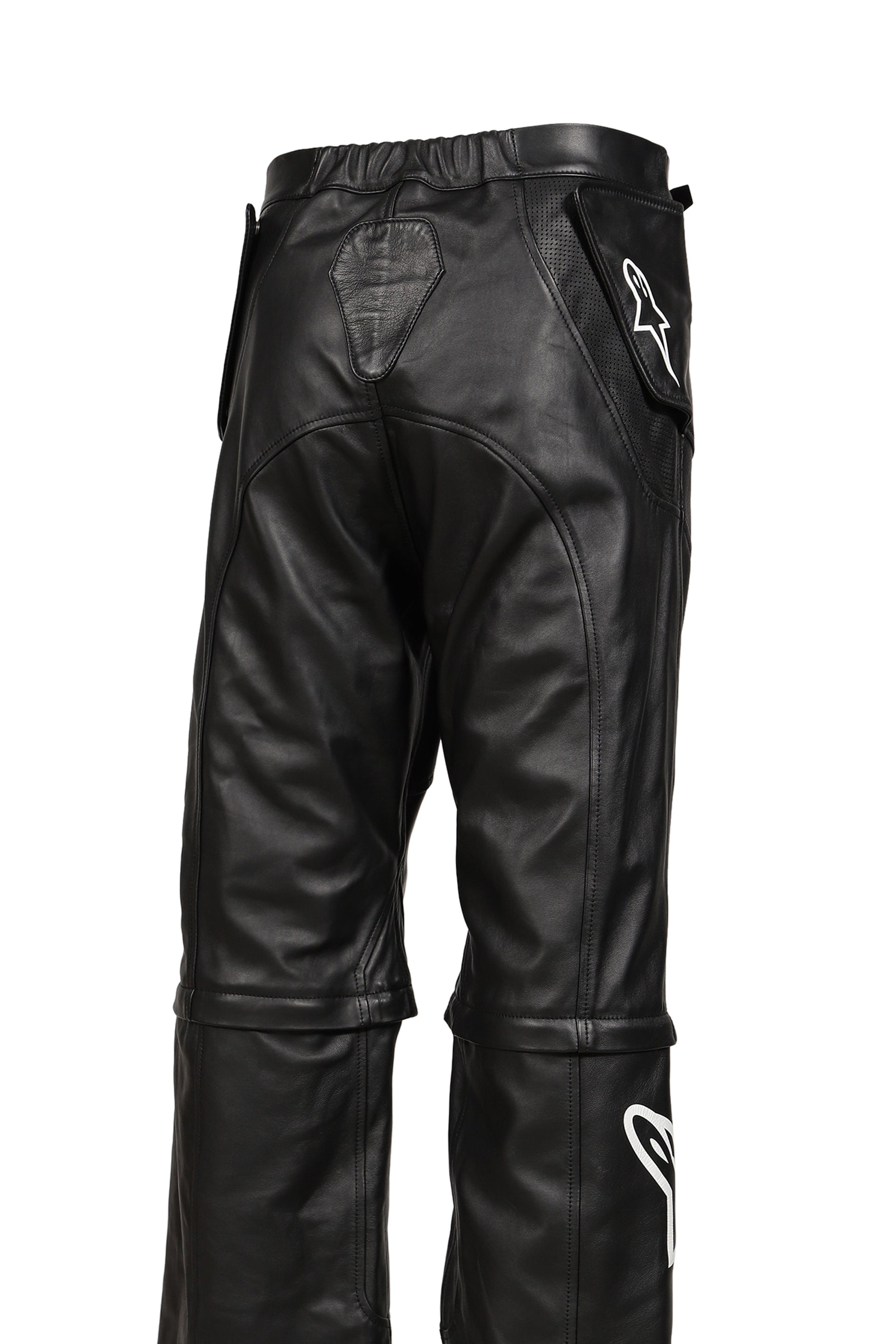 2.0 NEO BAT LEATHER PANTS / BLK