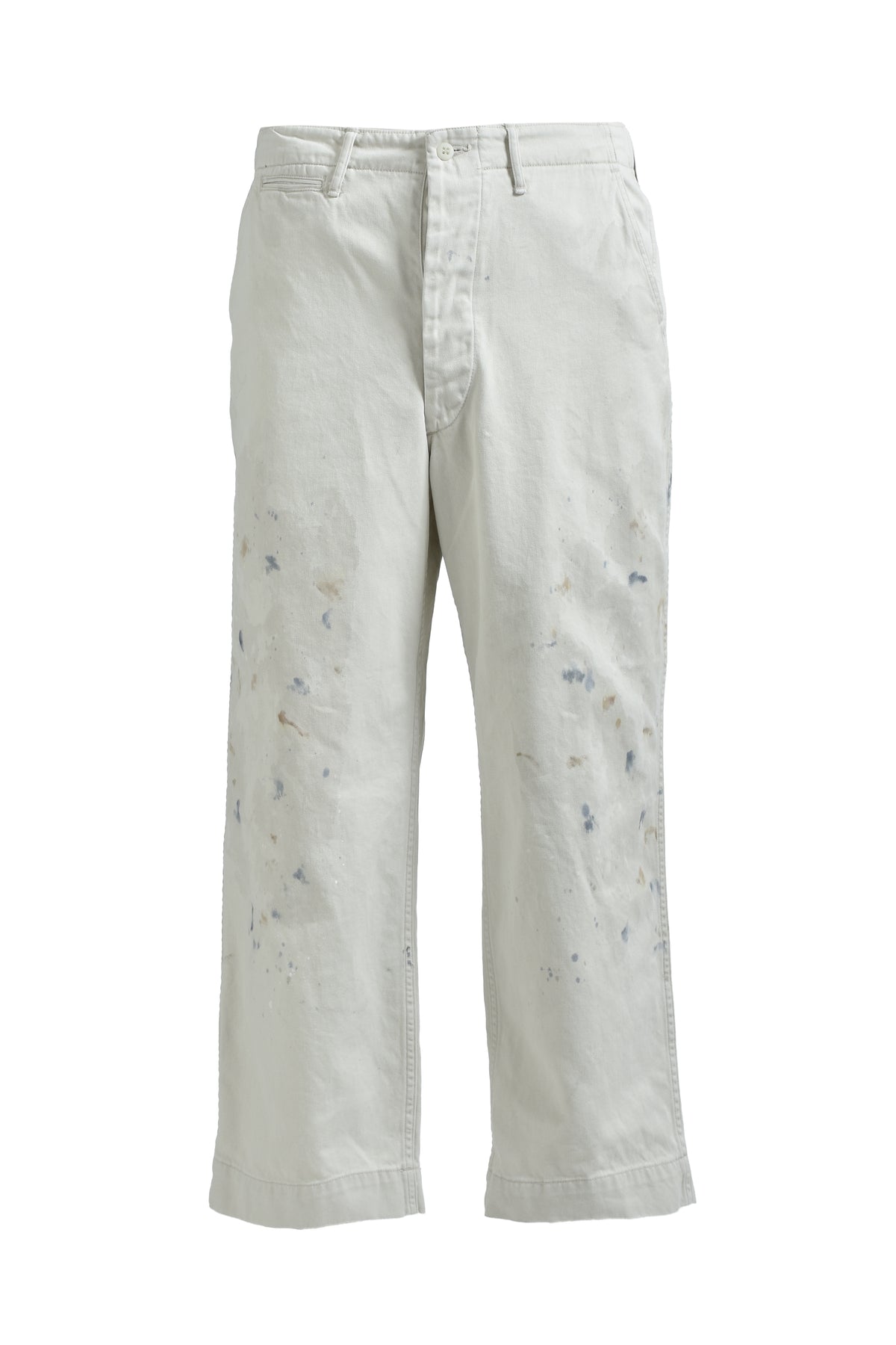 STAINED WORK TROUSERS / O.BEI AGING