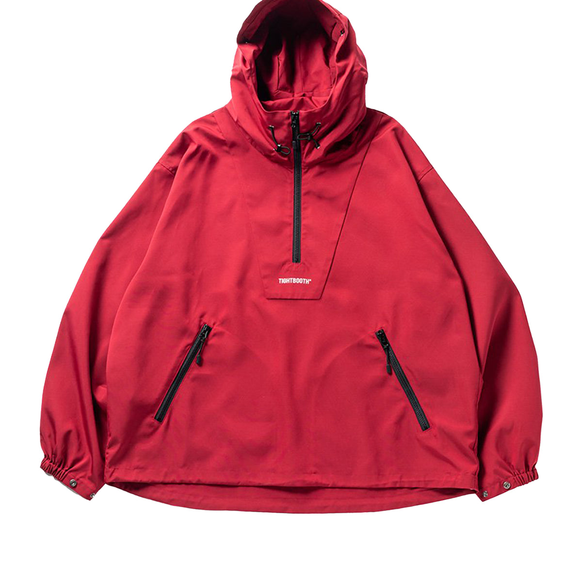 TIGHTBOOTH タイトブースFW23 LABEL ANORAK / RED - NUBIAN