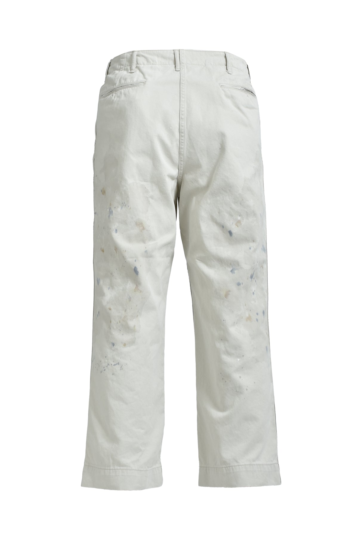 STAINED WORK TROUSERS / O.BEI AGING