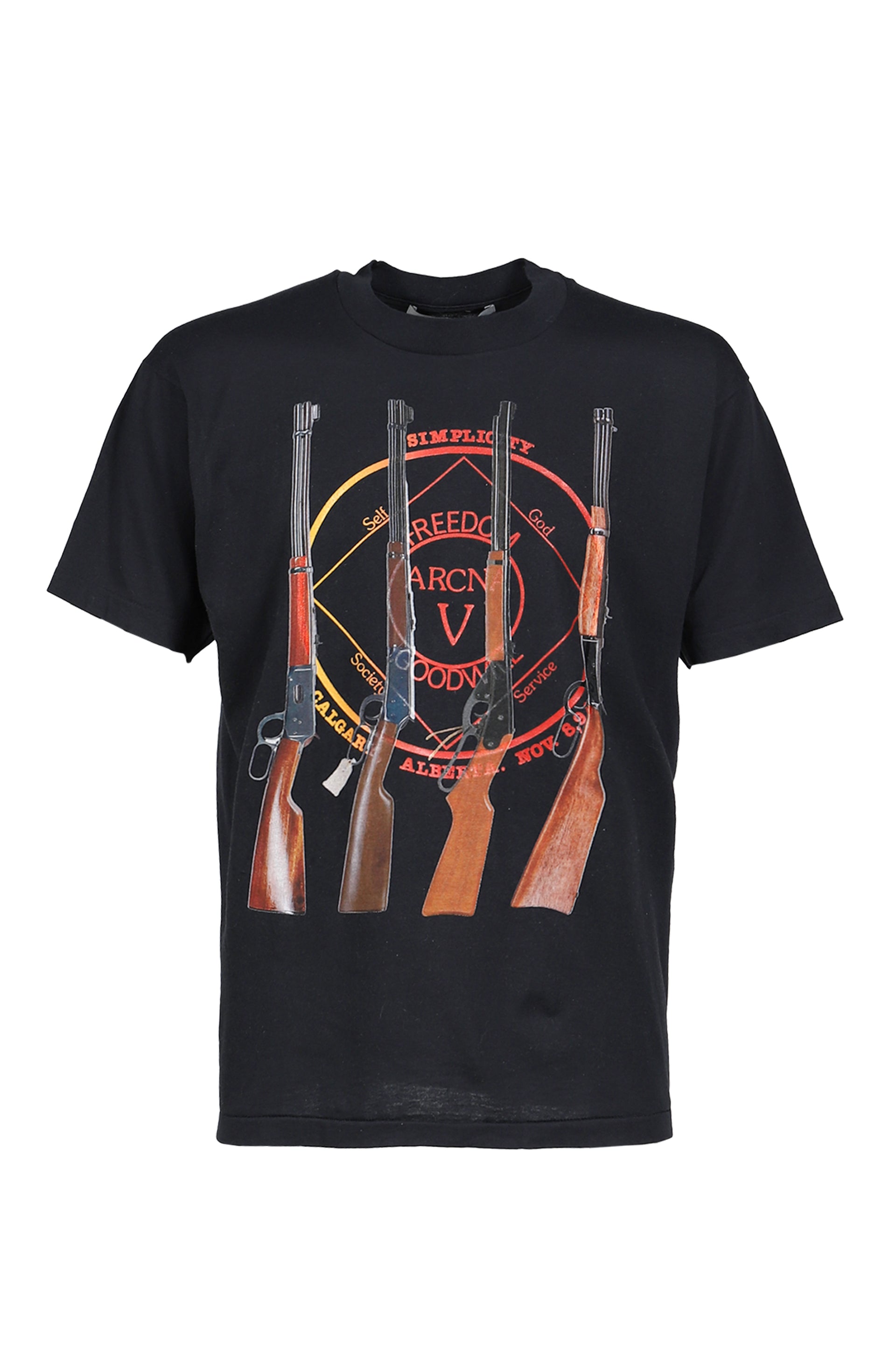 SLUG TEE (UPCYCLED VINTAGE TEE) / BLK
