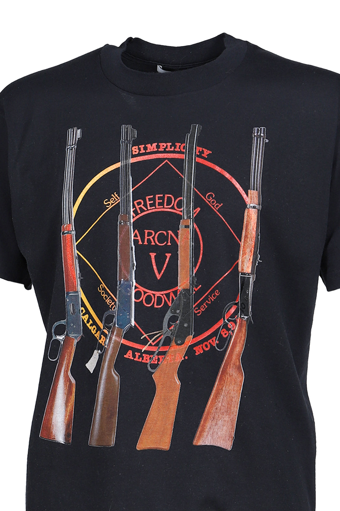 SLUG TEE (UPCYCLED VINTAGE TEE) / BLK
