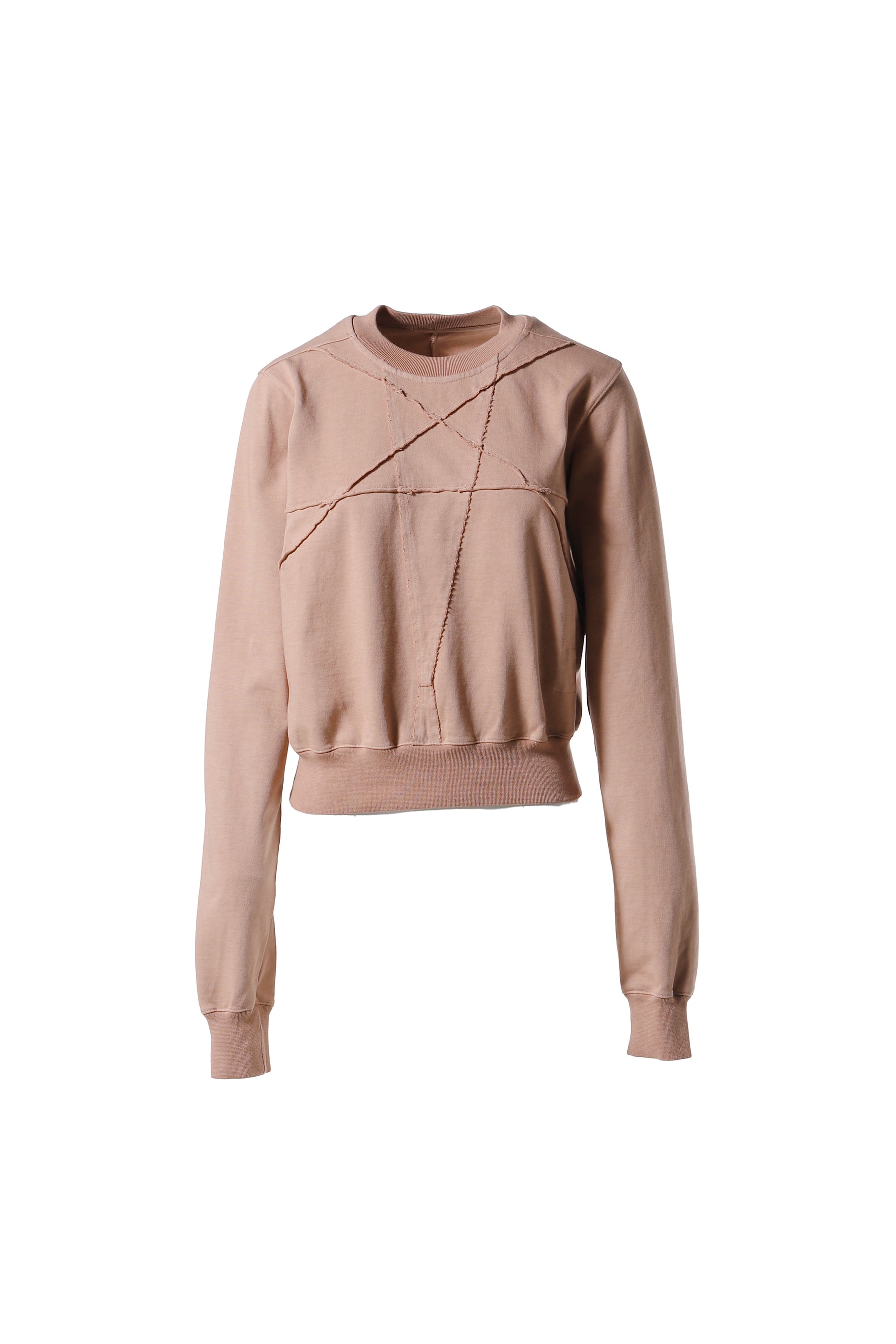 CROPPED SWEAT / DARK PINK