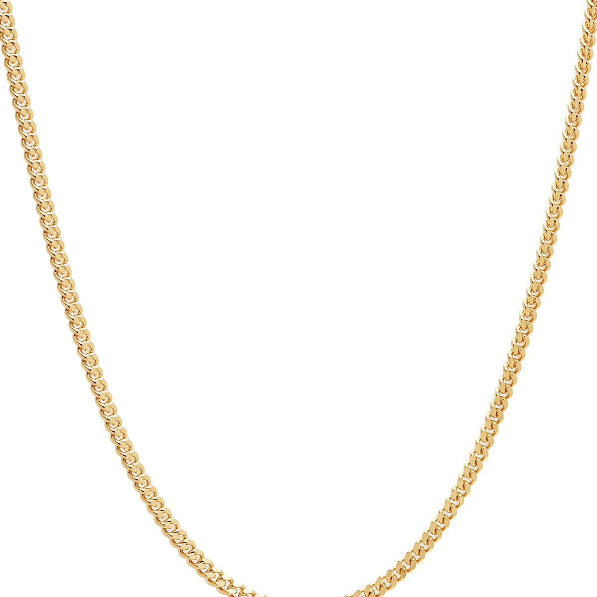 Tom Wood FW26 CURB CHAIN M GOLD 18 / GLD - NUBIAN