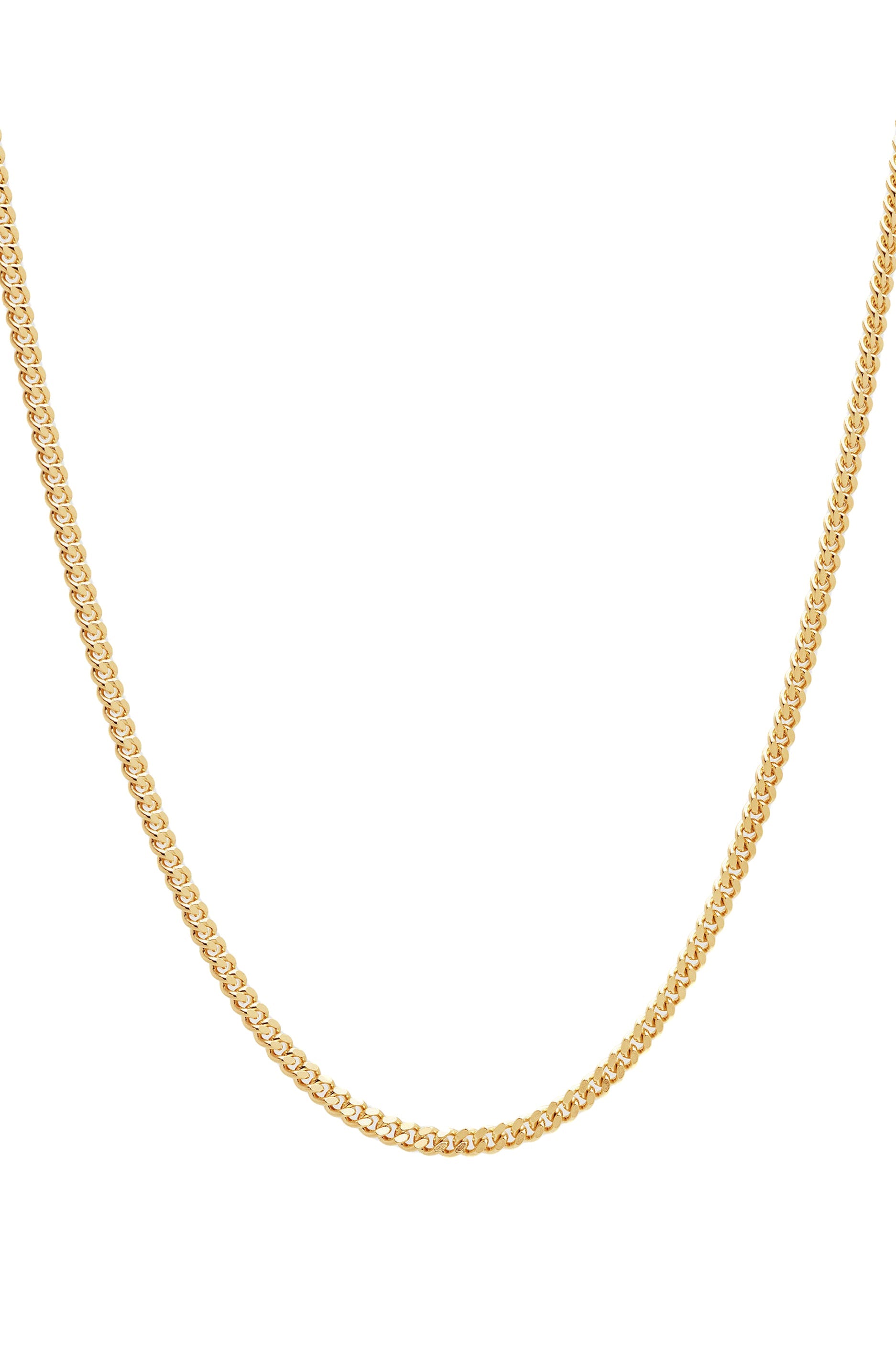 CURB CHAIN M GOLD / GLD