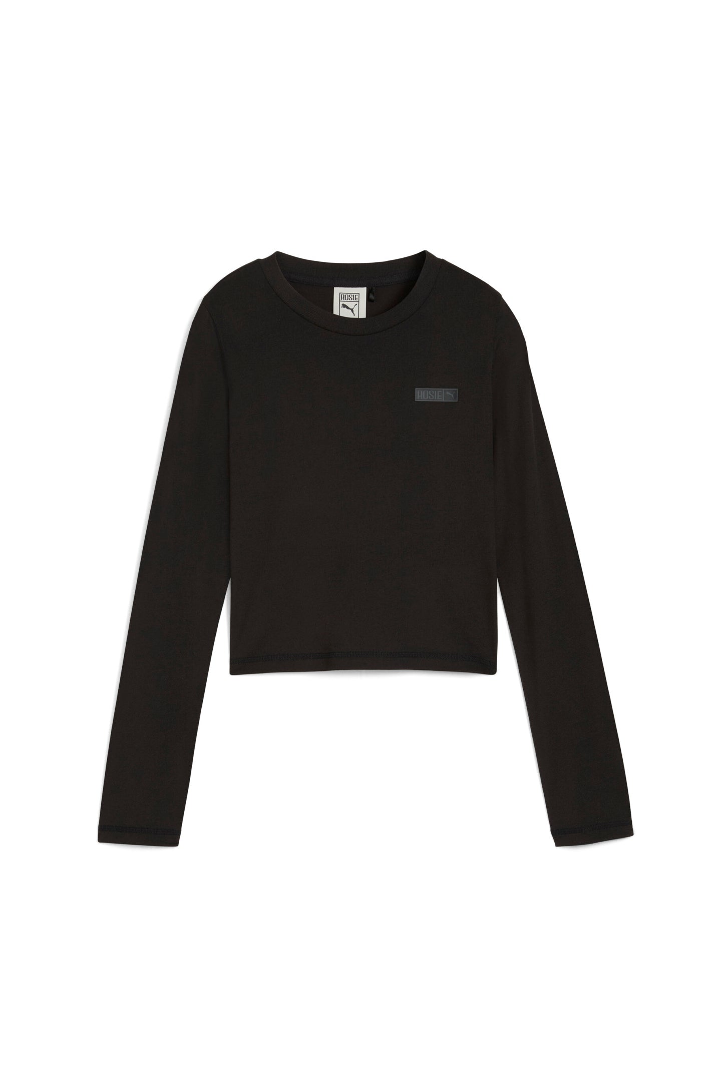SLIM LONGSLEEVE TEE / PUMA BLACK