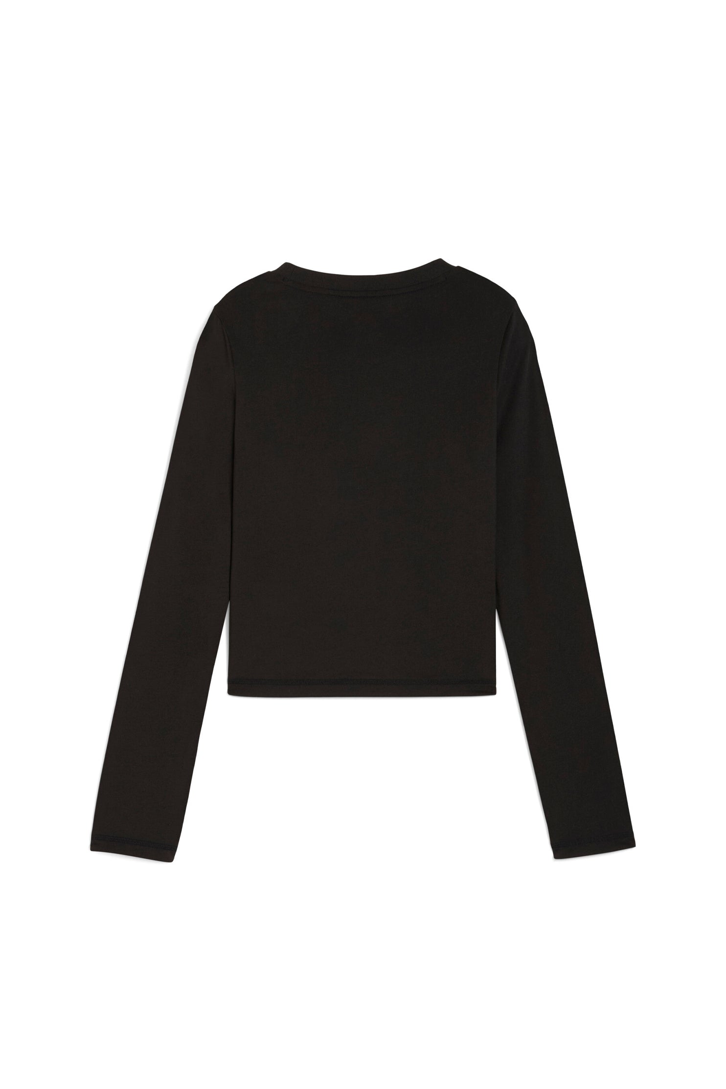 SLIM LONGSLEEVE TEE / PUMA BLACK