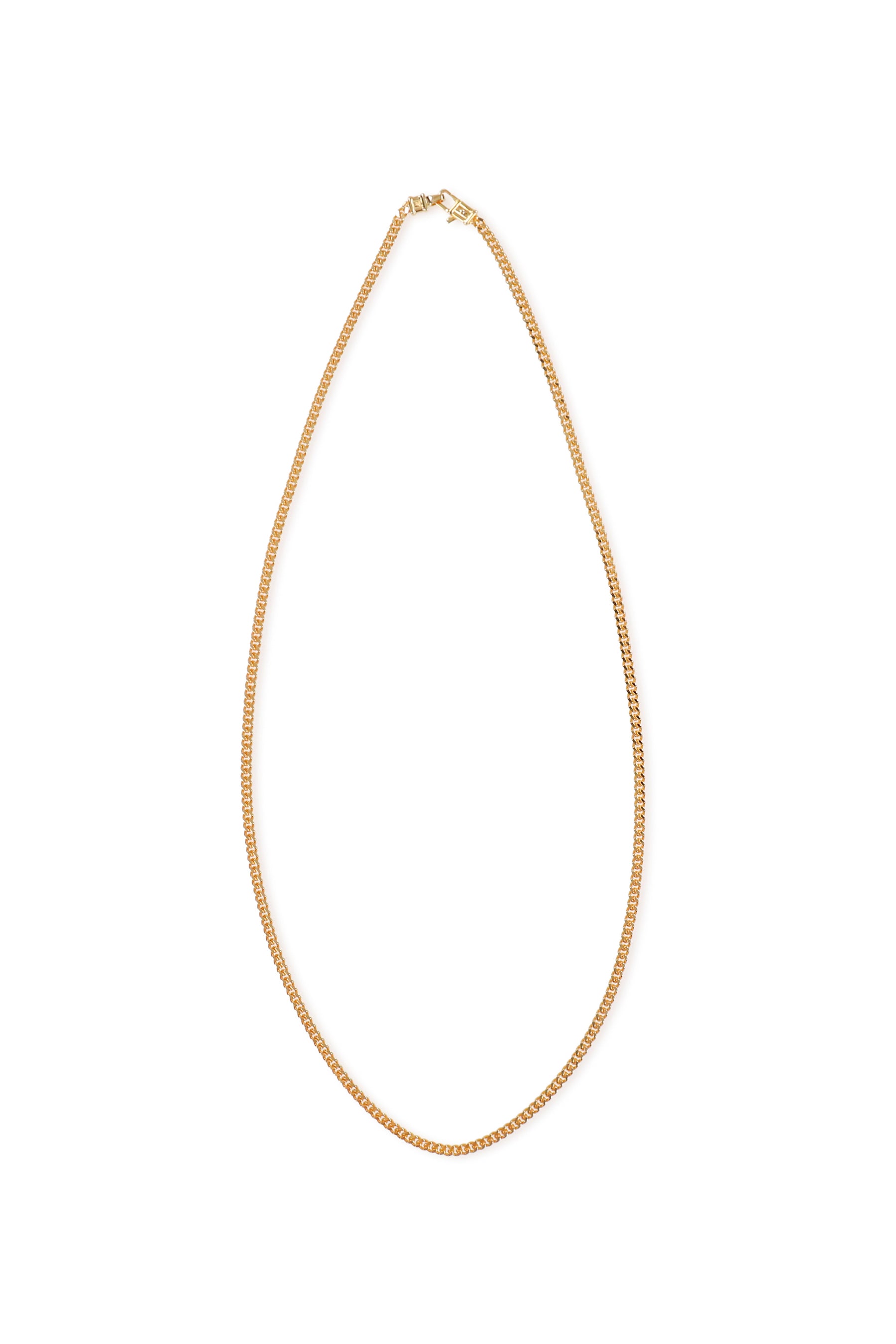 CURB CHAIN M GOLD / GLD