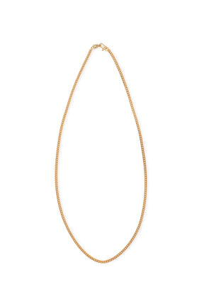 CURB CHAIN M GOLD / GLD