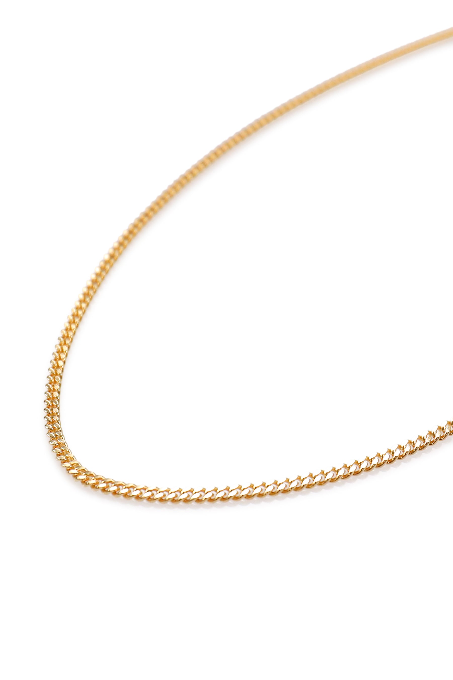CURB CHAIN M GOLD / GLD