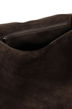 BELTED HOBO BAG / EBONY BRW