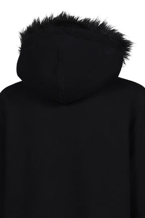 EUROTRIP PATCHED ZIP HOODIE / BLK