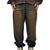 TC TWO TONE WASHED JOGGER PANTS / RUST BLK