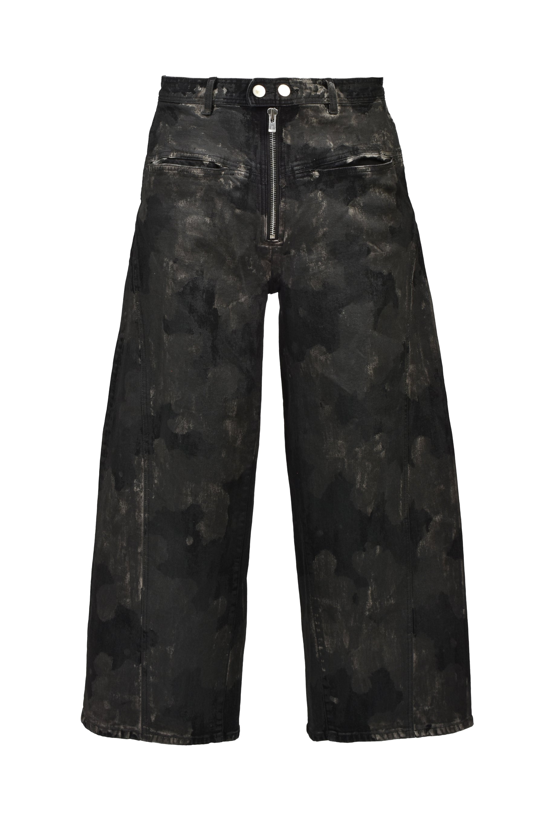 RUSTY WAXED BAGGY CUT / RUSTY BLK