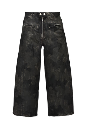 RUSTY WAXED BAGGY CUT / RUSTY BLK