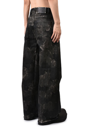 RUSTY WAXED BAGGY CUT / RUSTY BLK