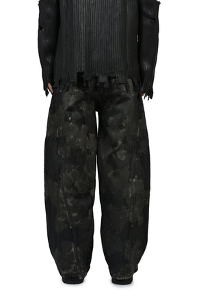 RUSTY WAXED BAGGY CUT / RUSTY BLK
