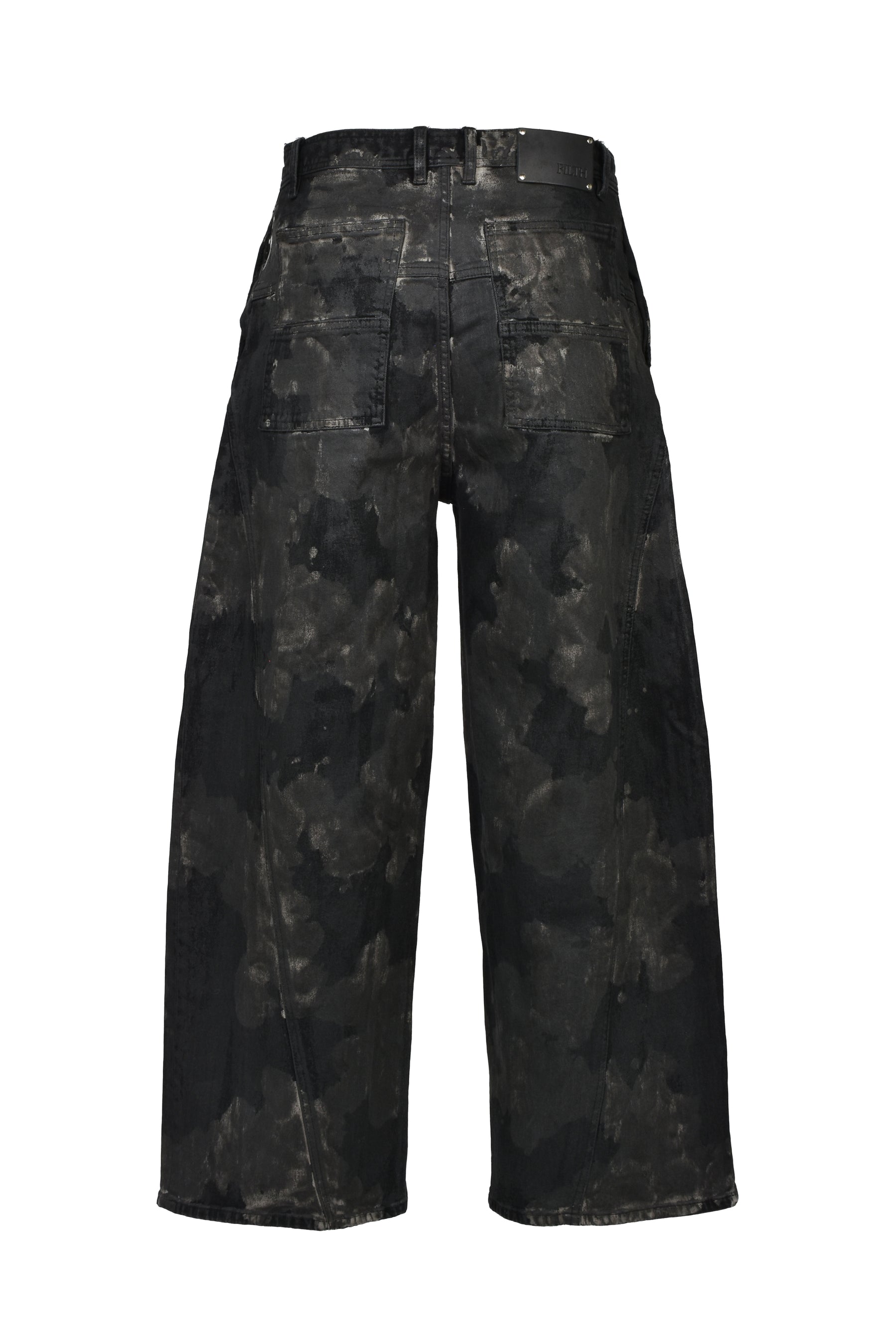 RUSTY WAXED BAGGY CUT / RUSTY BLK