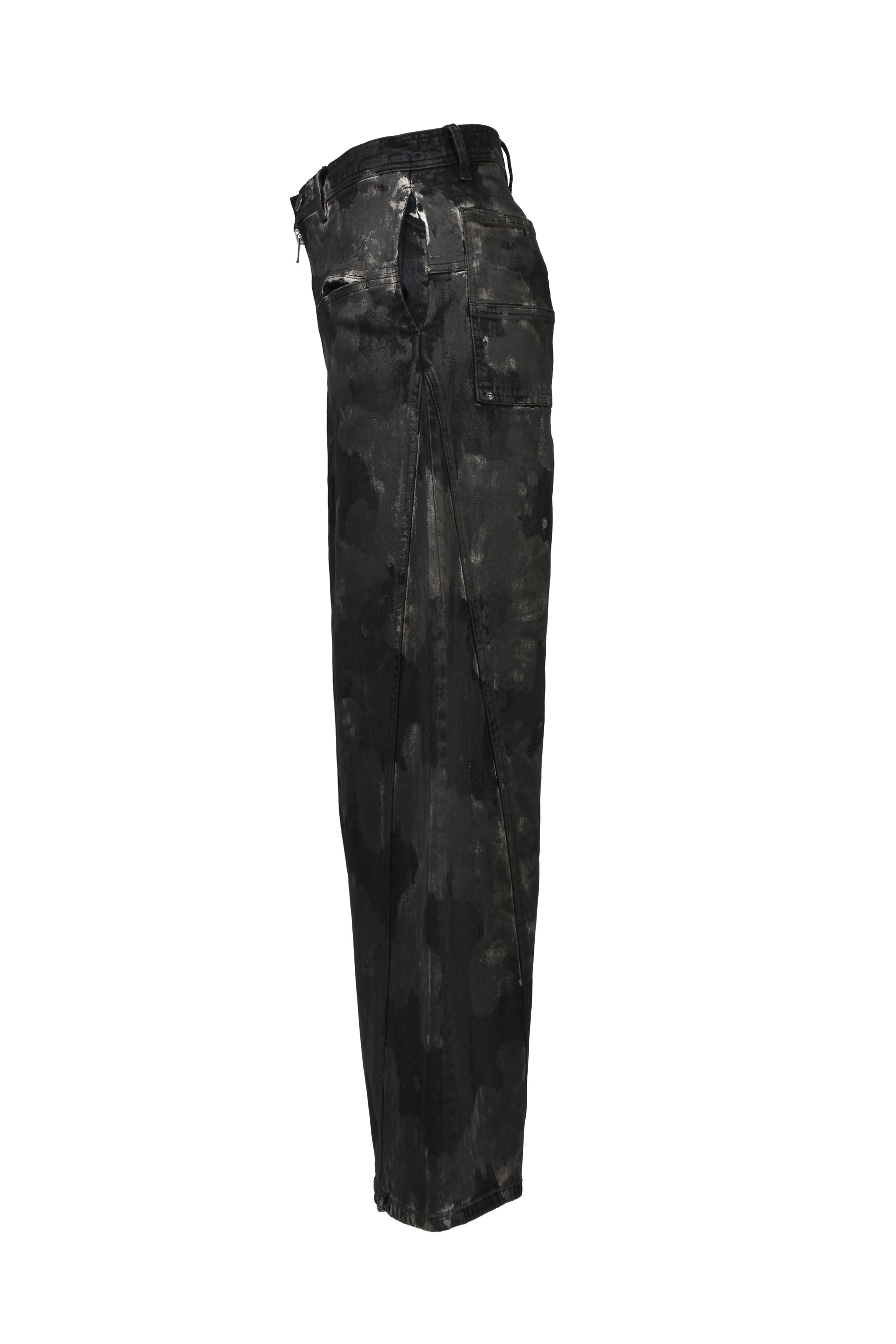 RUSTY WAXED BAGGY CUT / RUSTY BLK