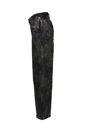 RUSTY WAXED BAGGY CUT / RUSTY BLK