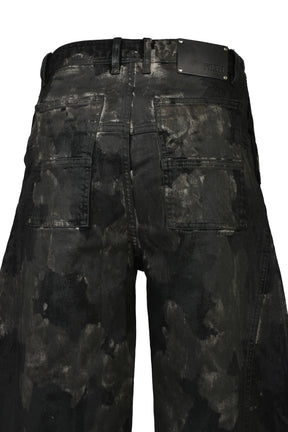 RUSTY WAXED BAGGY CUT / RUSTY BLK