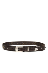 WESTERN STUDS BELT 30 / DARK BRW