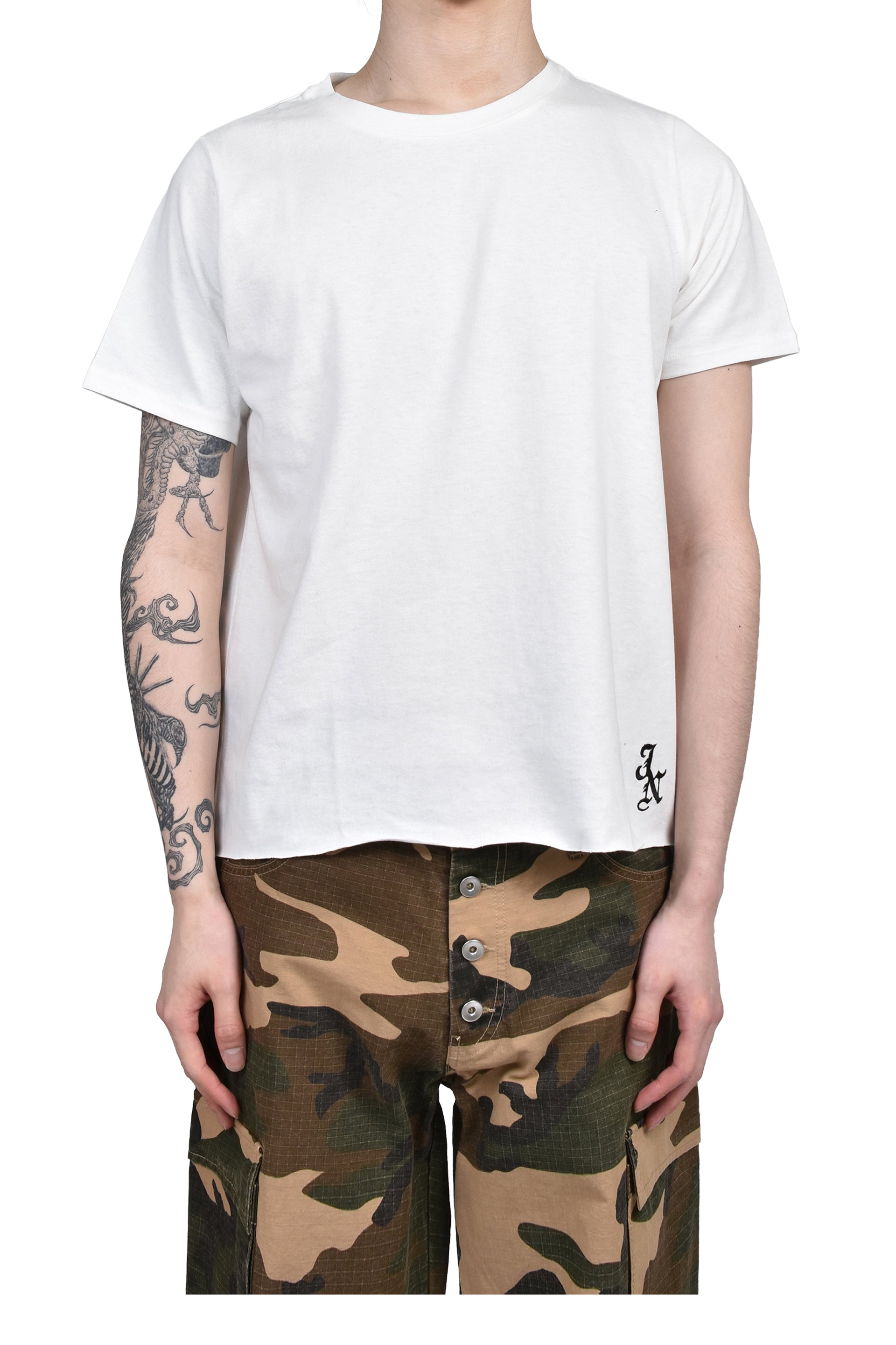 JN SHORT SLEEVE TEE / OFF WHT
