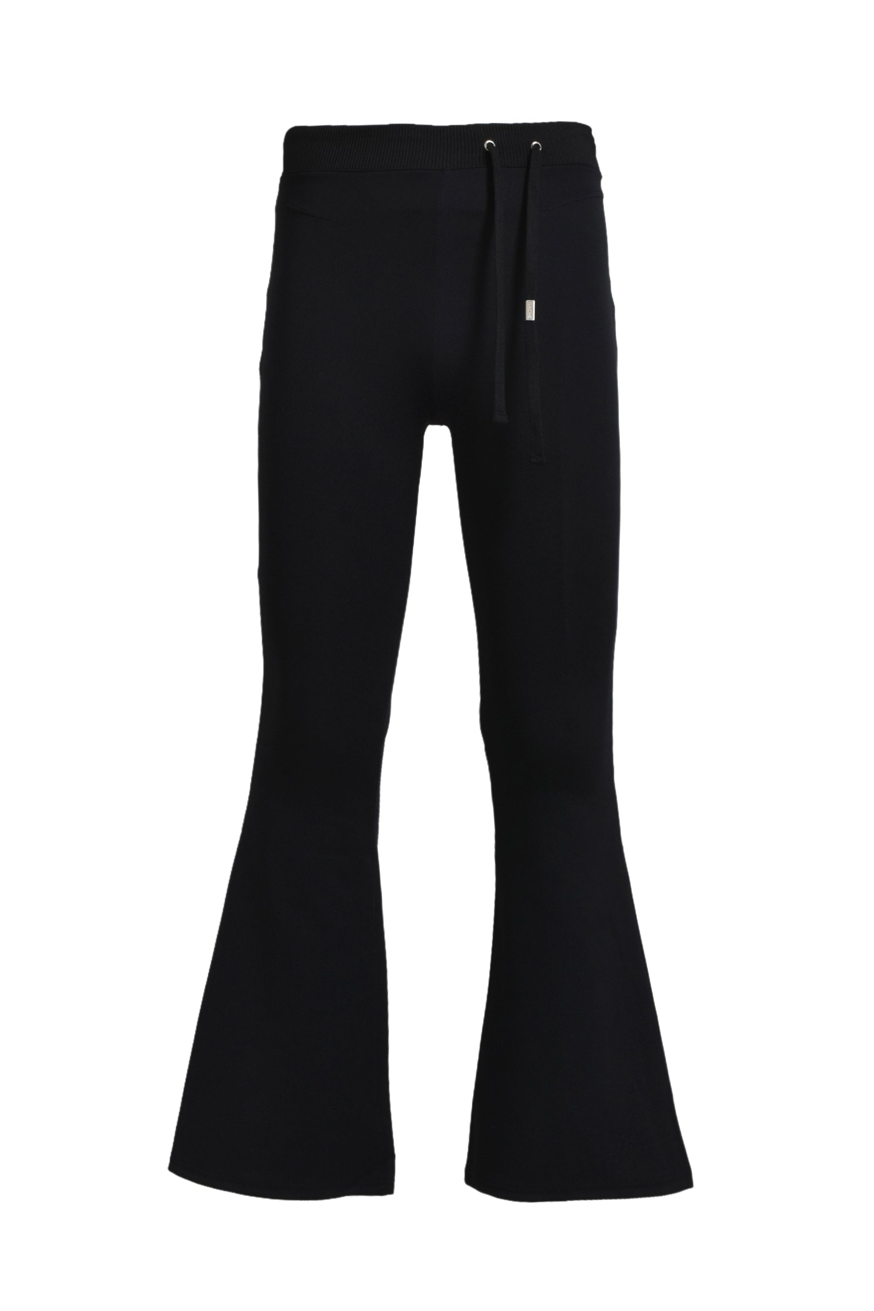 SEAM LINE BOOTCUT PANTS / BLK