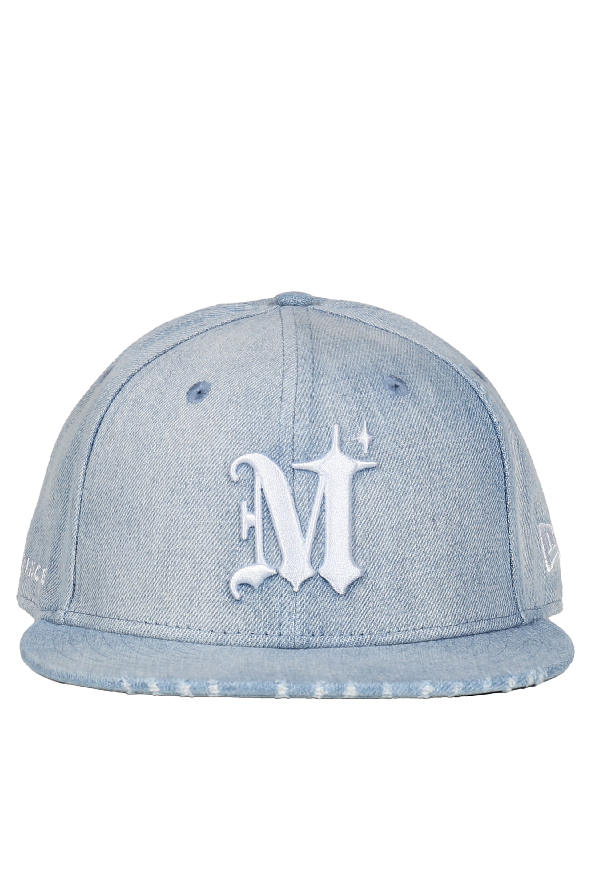 NEWERA 59FIFTY AUTHENTIC LOGO CAP / BLU/WHT