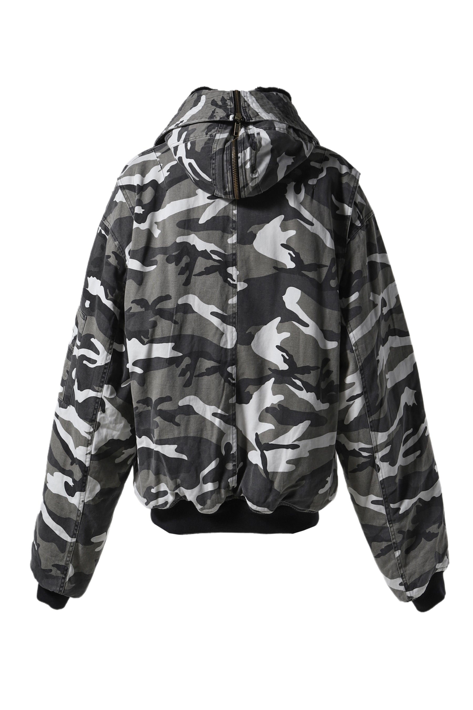 OVERSIZED N2B JACKET / WHT CAMO