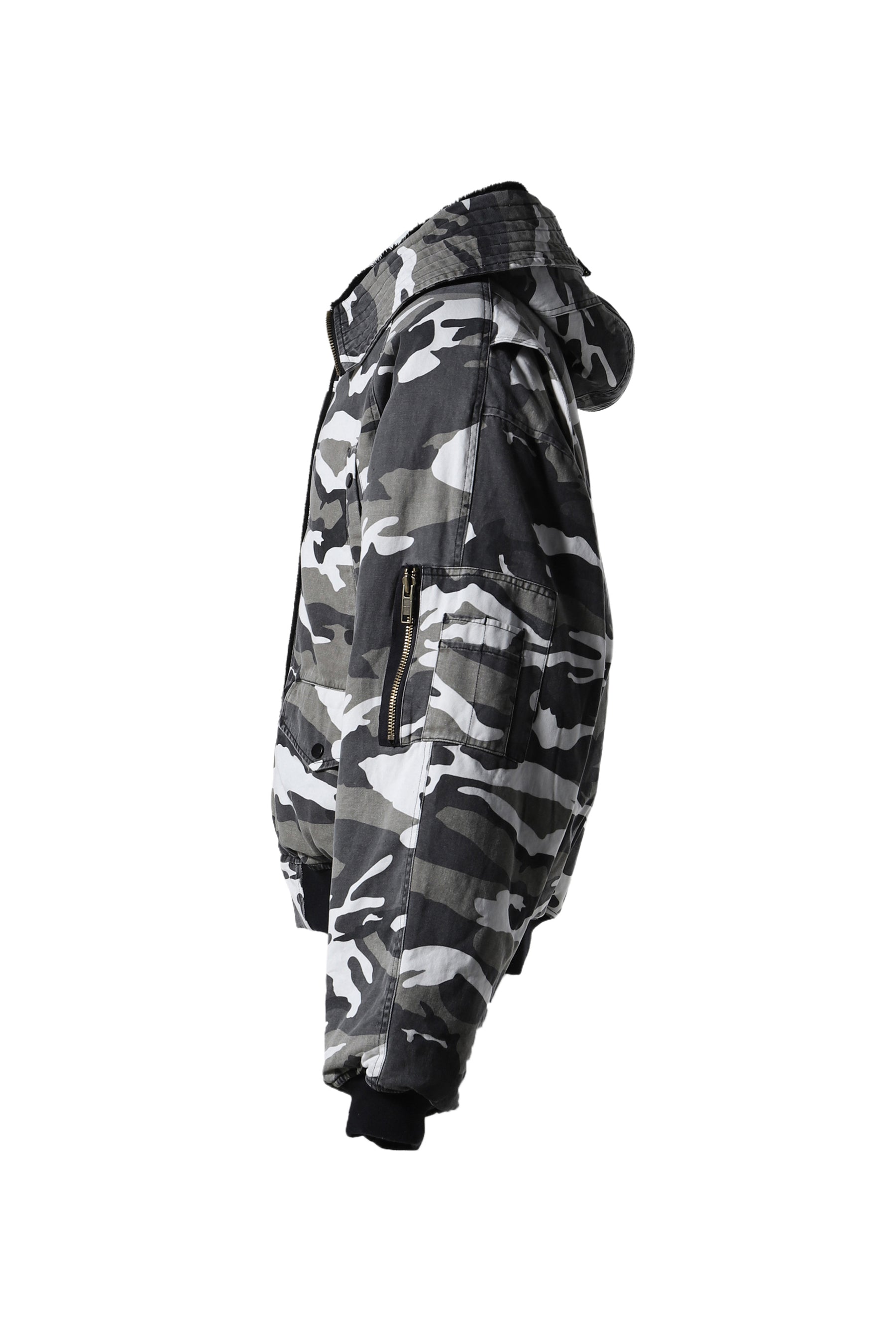 OVERSIZED N2B JACKET / WHT CAMO