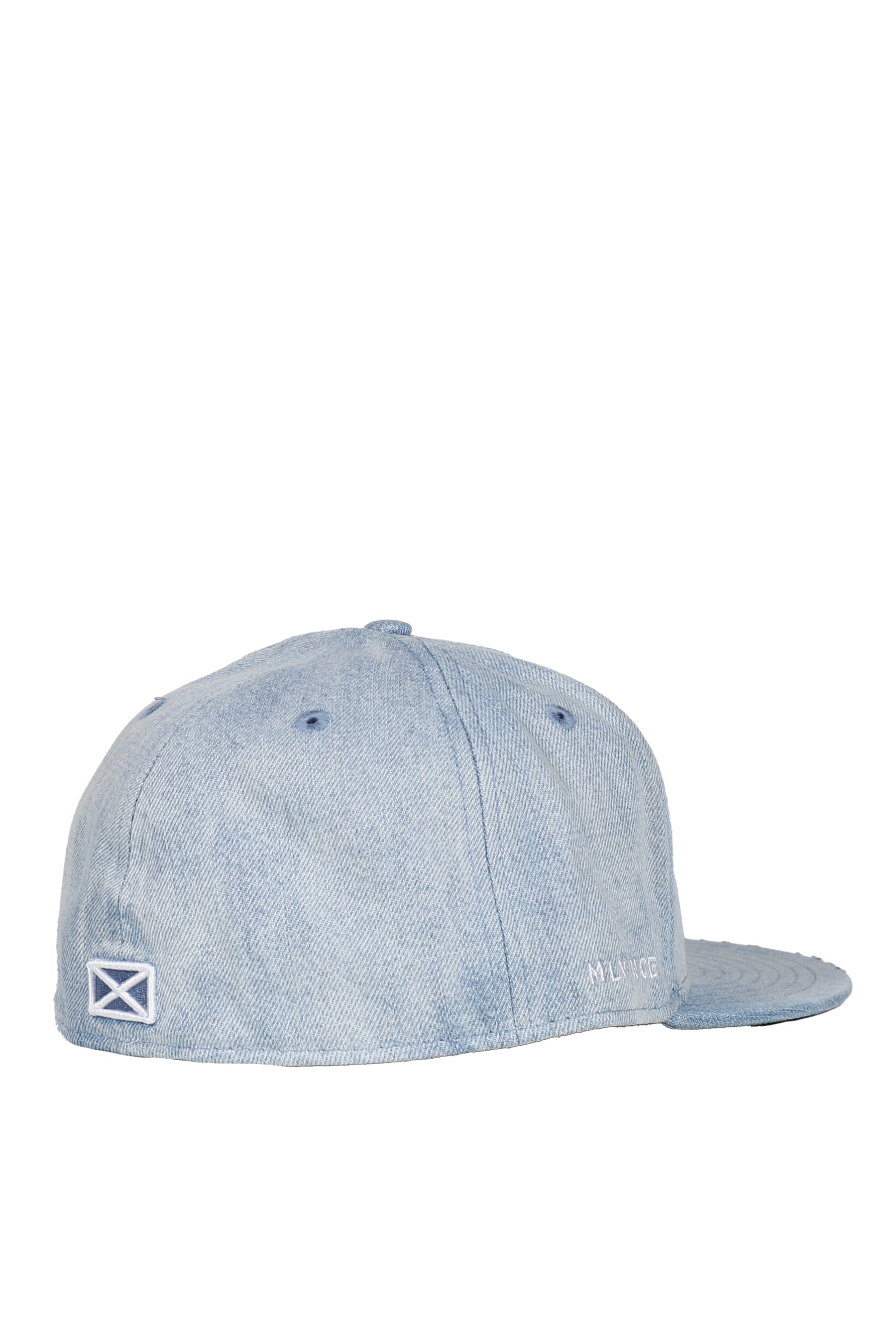 NEWERA 59FIFTY AUTHENTIC LOGO CAP / BLU/WHT