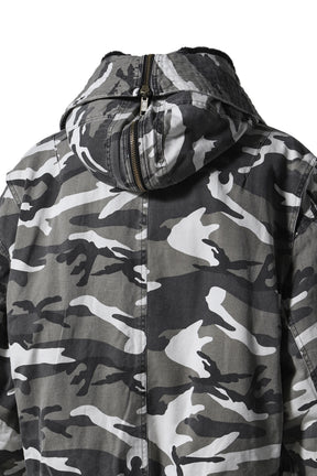 OVERSIZED N2B JACKET / WHT CAMO