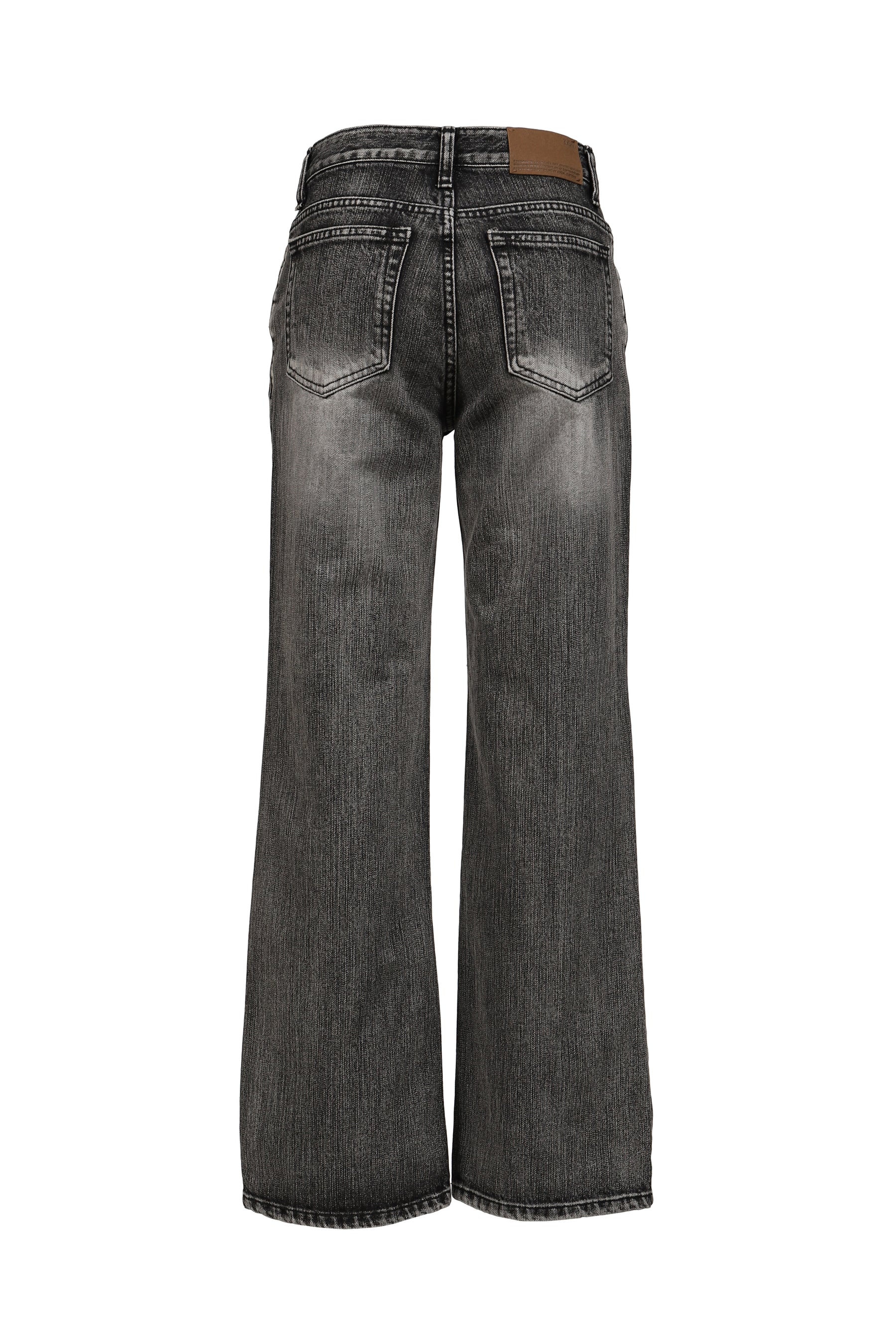 HIGHLIGHT DAMAGE WIDE PANTS / GRY