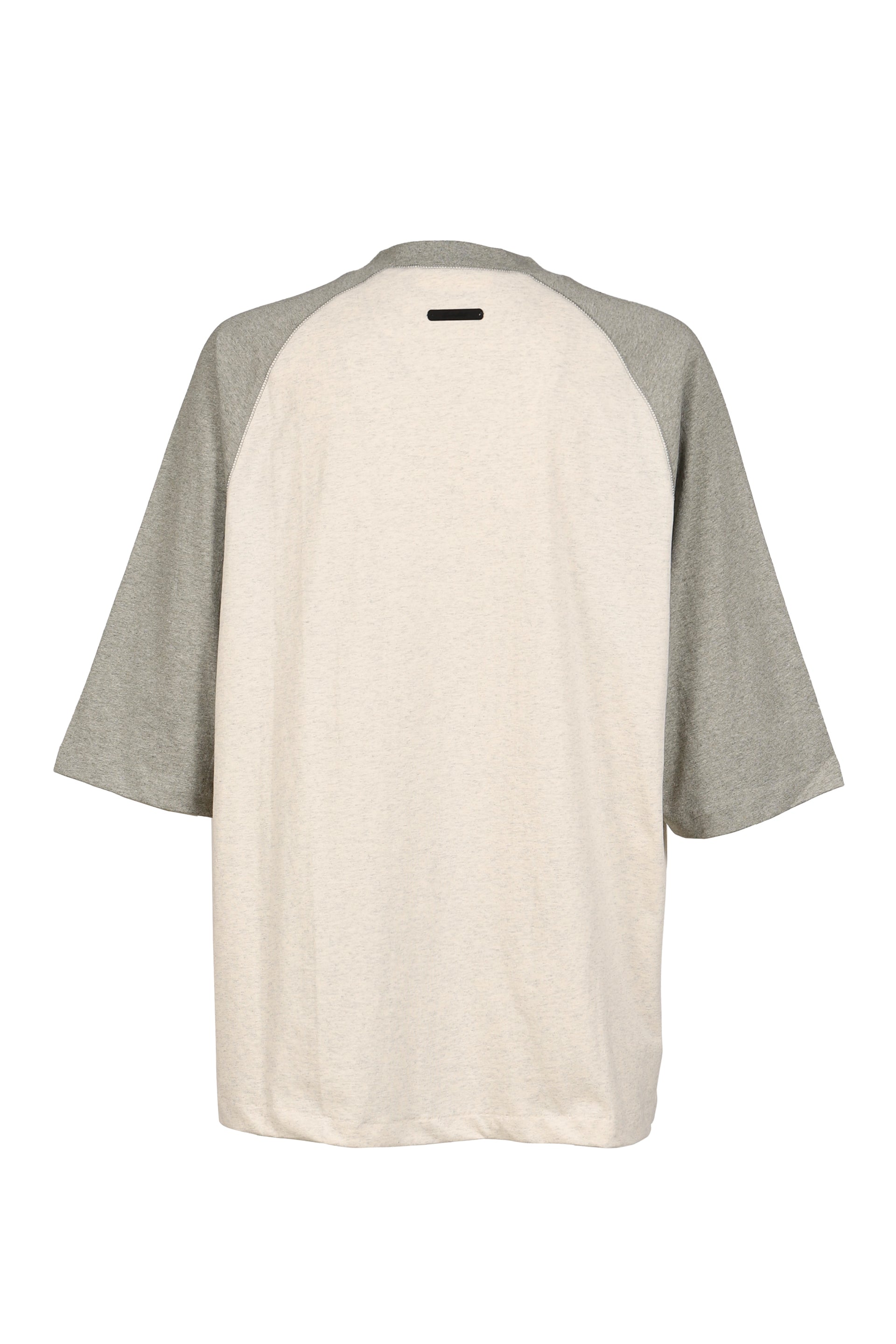 SIGNATURE BASEBALL TEE / OATMEAL/CONCRETE HEATHER