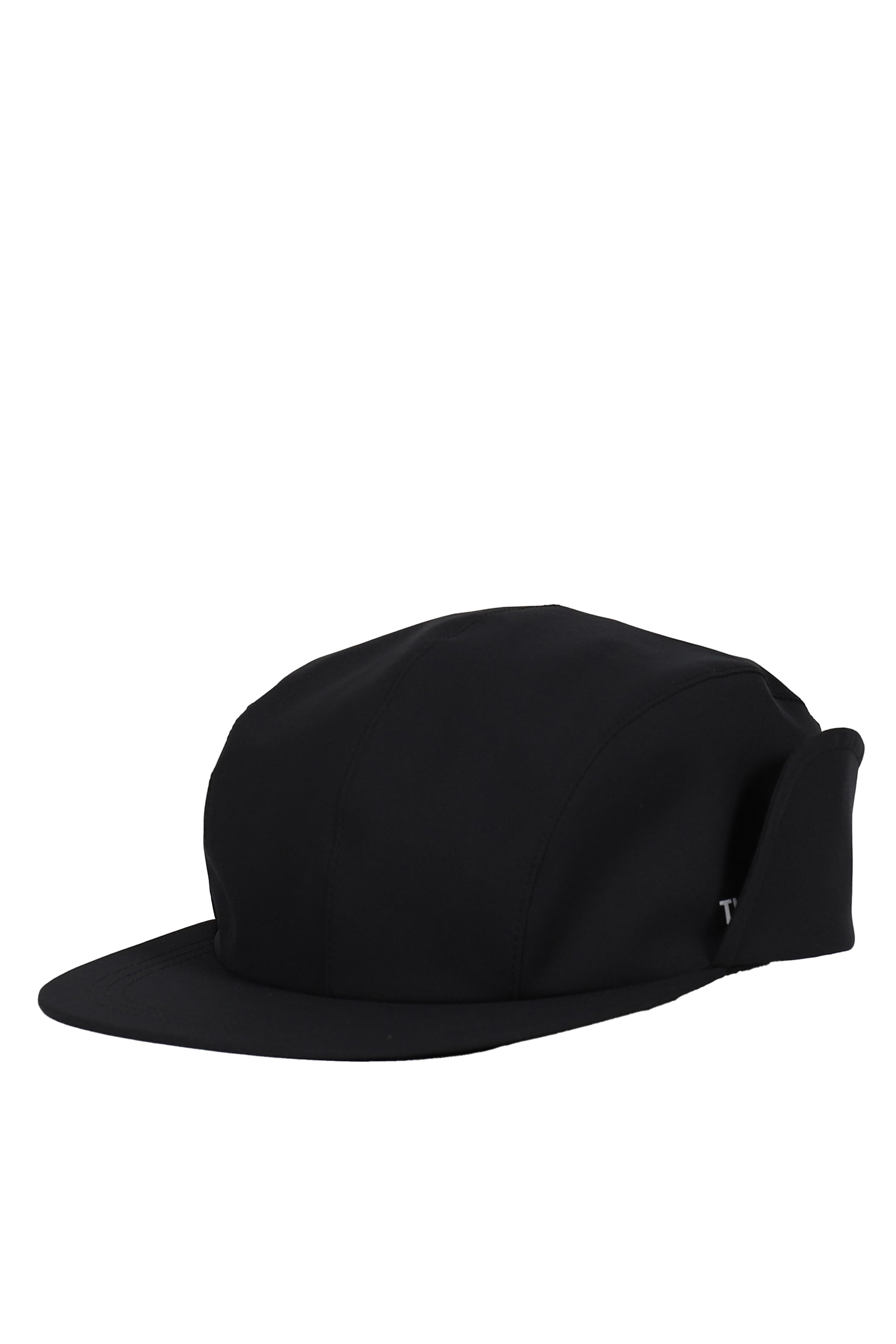 3 LAYER FLAP CAMP CAP / BLACK 