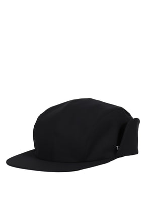 3 LAYER FLAP CAMP CAP / BLACK 