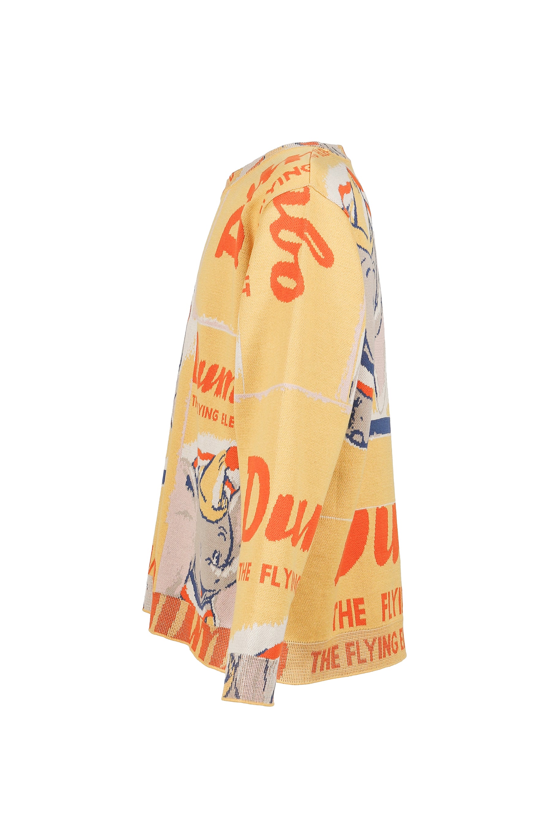 DISNEY VP / PC KNIT COLLECTION CREWNECK / DUMBO / YEL