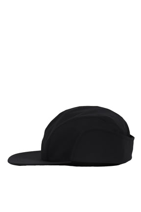 3 LAYER FLAP CAMP CAP / BLACK 