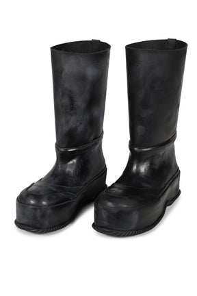 PETINA TREATED VULCANIZED HIGH RUBBER BOOT GEN 1 / BLK