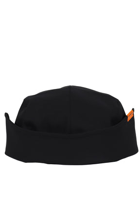3 LAYER FLAP CAMP CAP / BLACK 