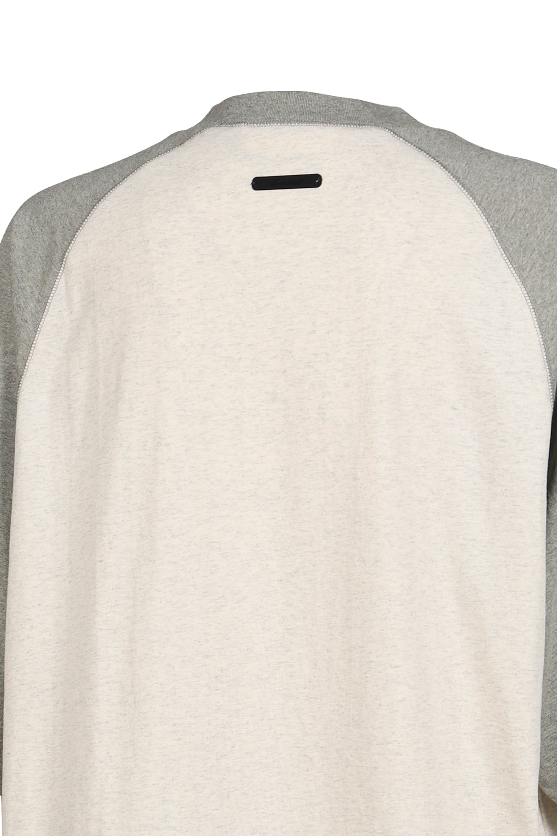 SIGNATURE BASEBALL TEE / OATMEAL/CONCRETE HEATHER