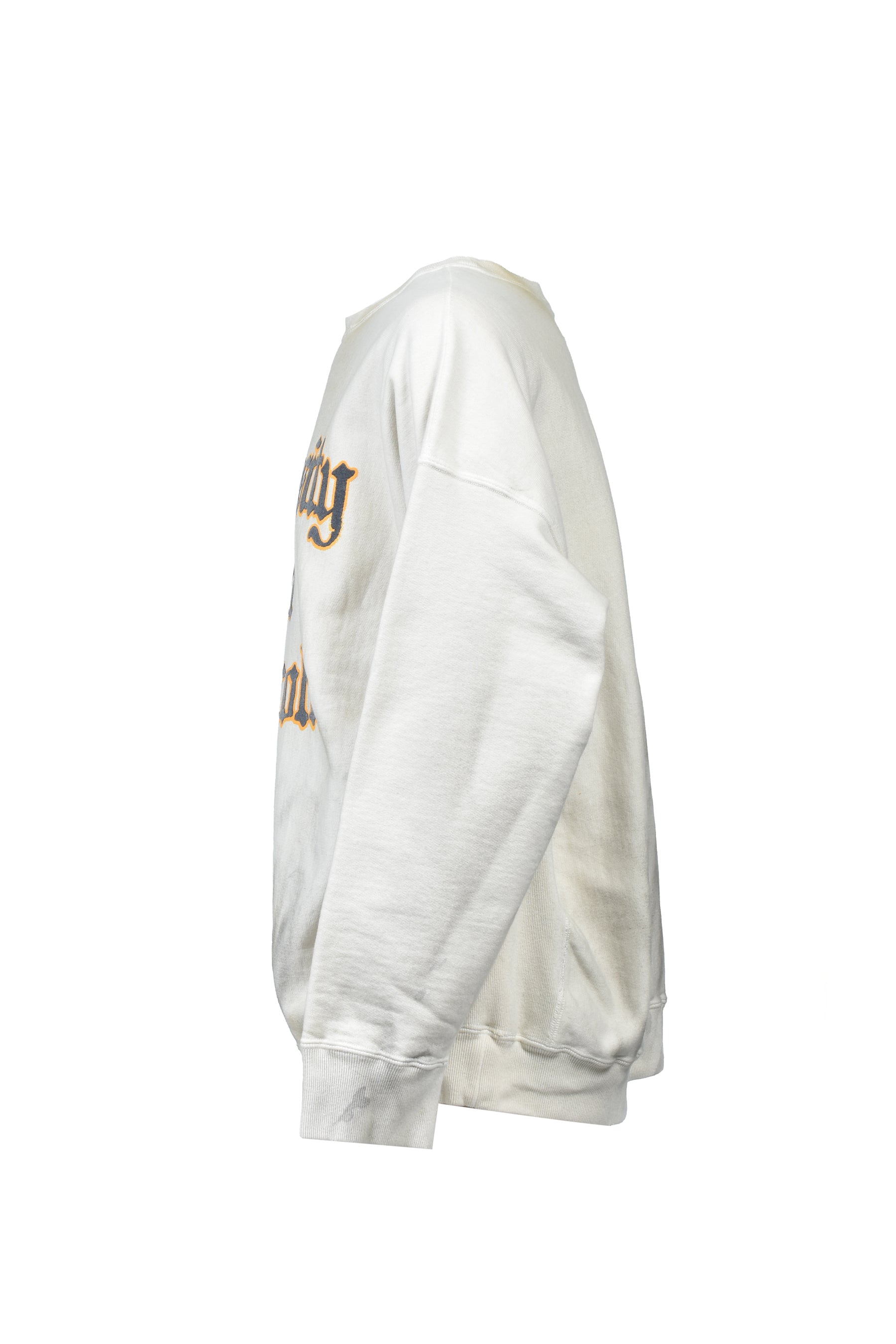 UNIV. MACLAREN LETTERING SWEATSHIRT AGED / AGED WHT 