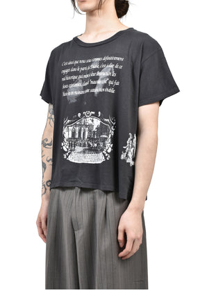 NAPOLEON T-SHIRT / FADED BLK