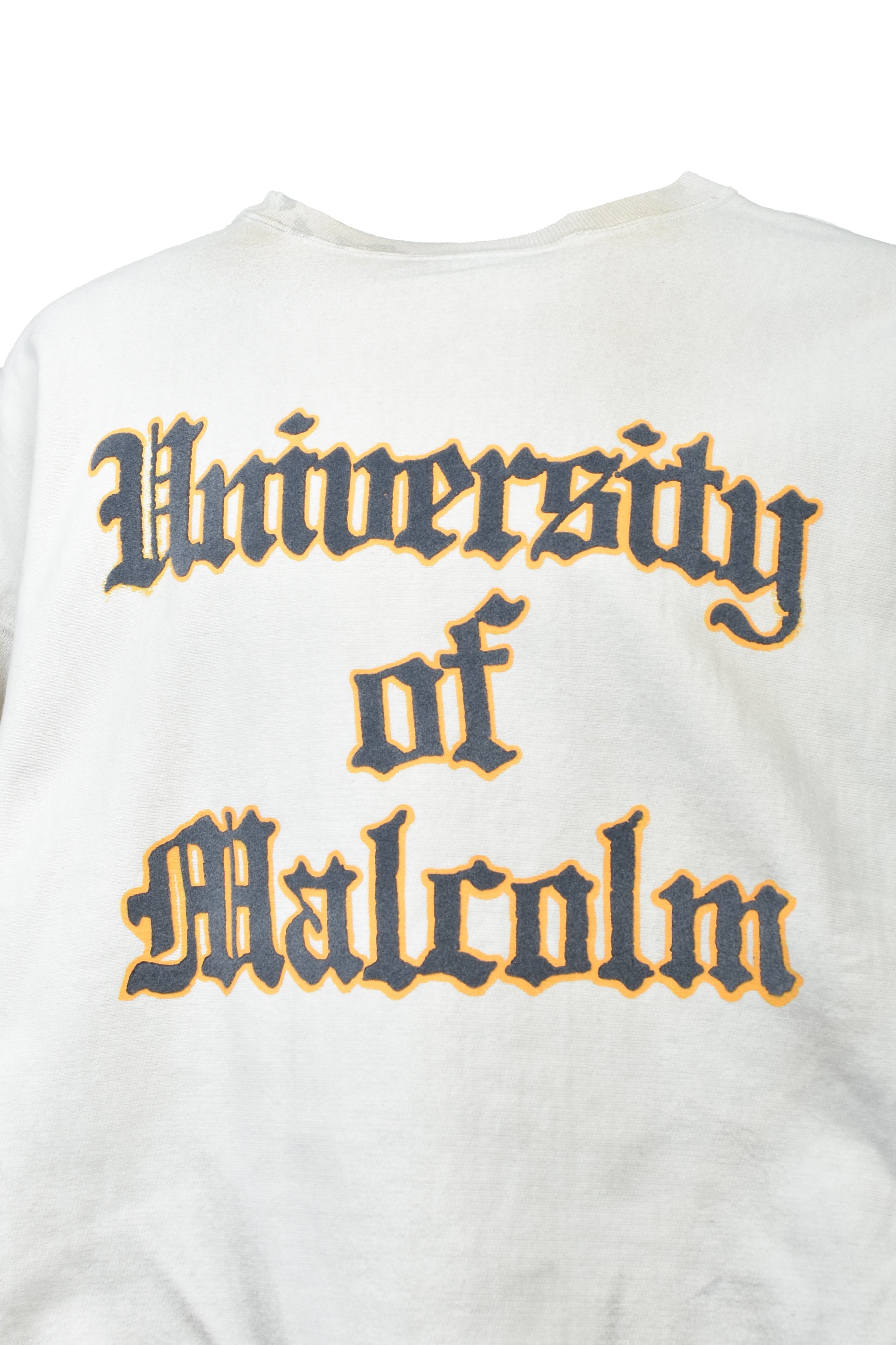 UNIV. MACLAREN LETTERING SWEATSHIRT AGED / AGED WHT 